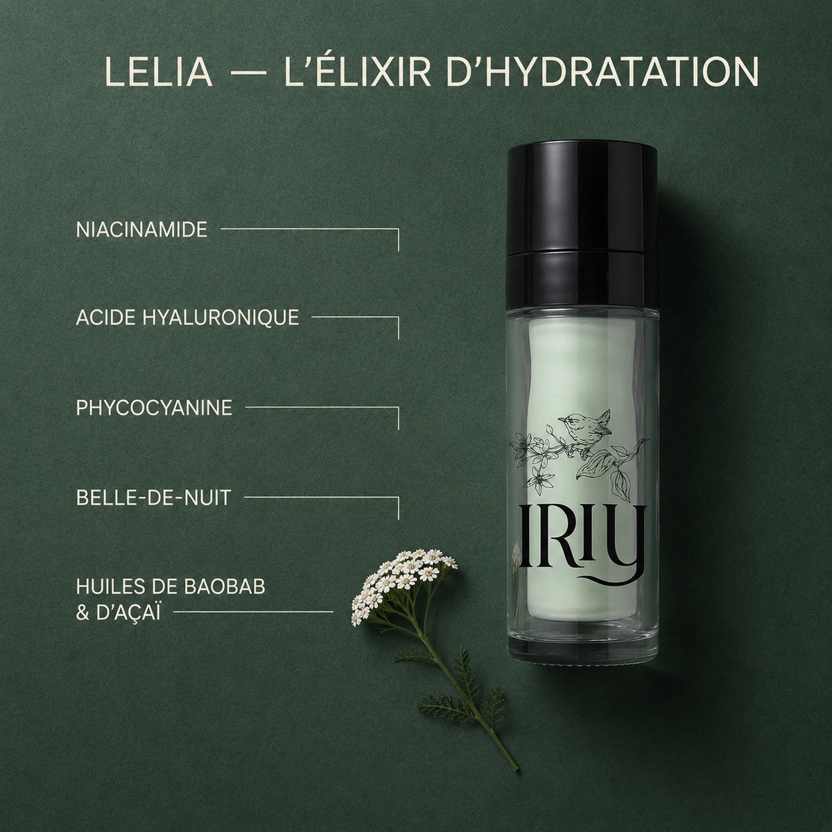 LÉLIA — ingrédients et actifs