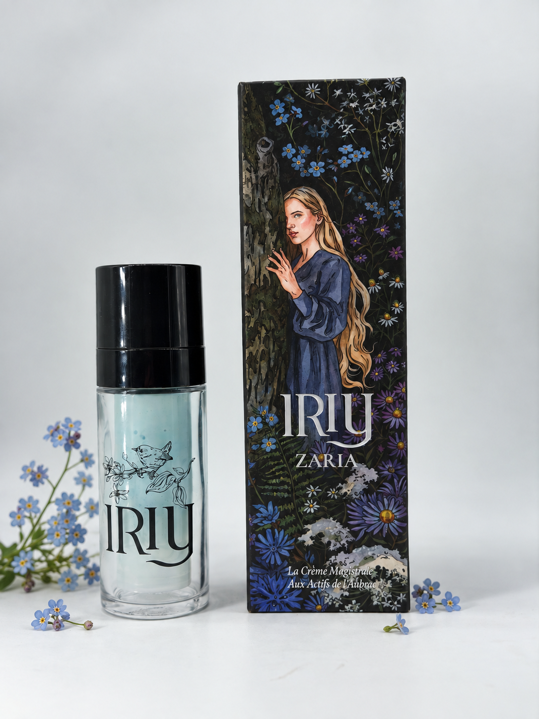 ZARIA La Crème Magistrale IRIY avec fleurs de myosotis